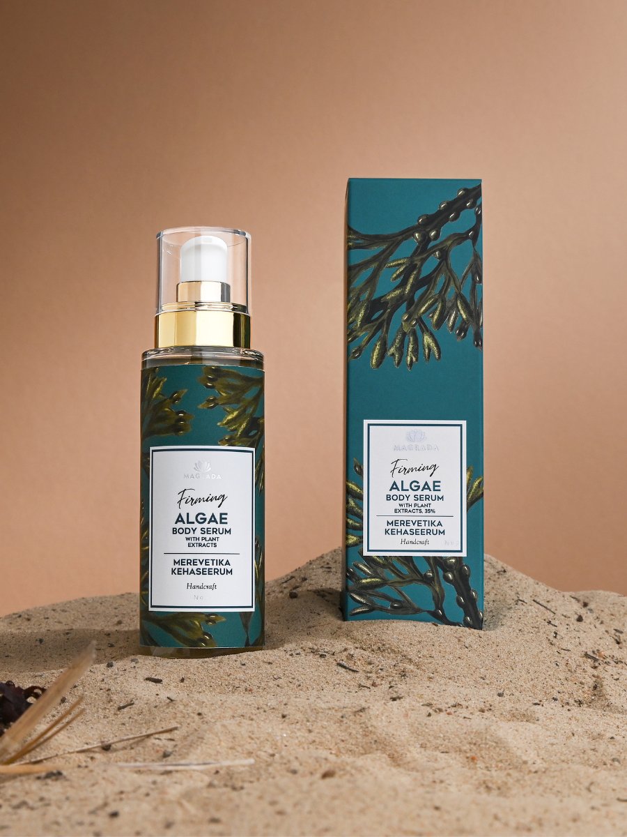 Nostiprinošs aļģu ķermeņa serums ar augu ekstraktiem, 35% - 100 ml