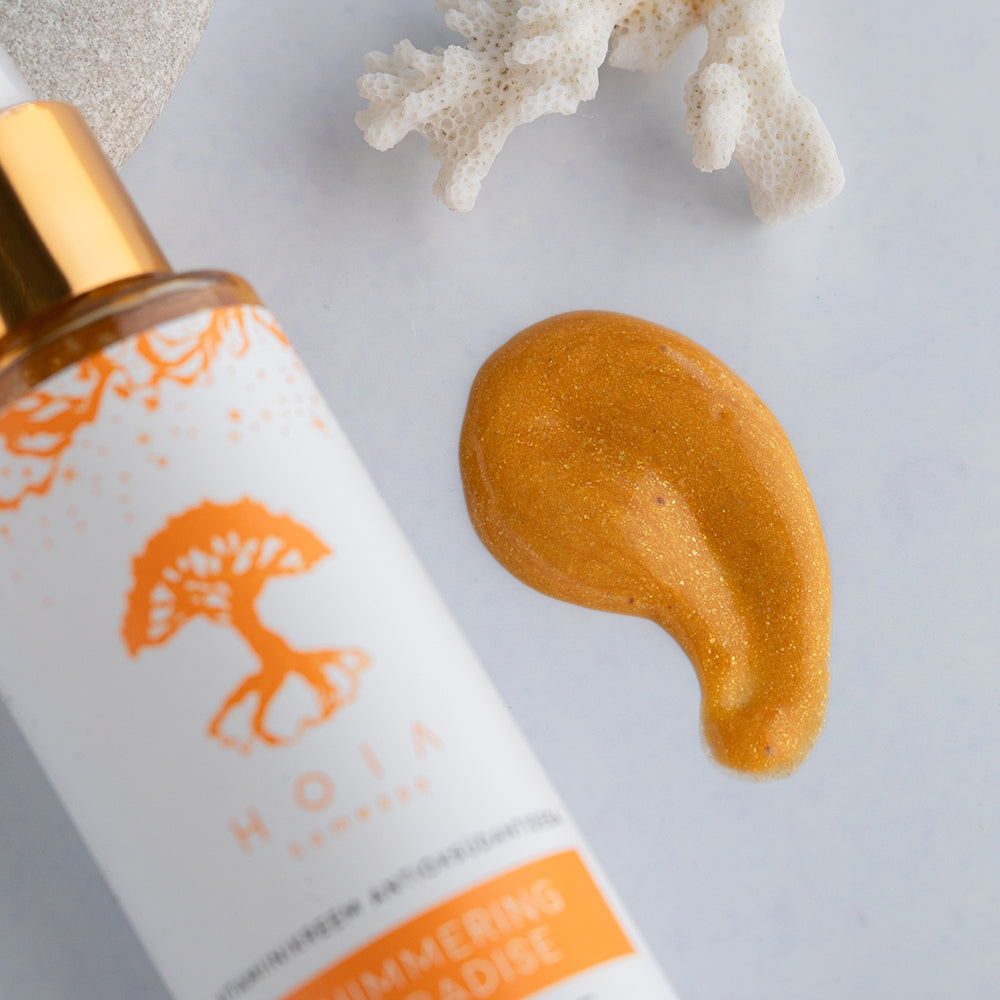 Shimmering Paradise vitamīnu ķermeņa krēms ar antioksidantiem, 100ml