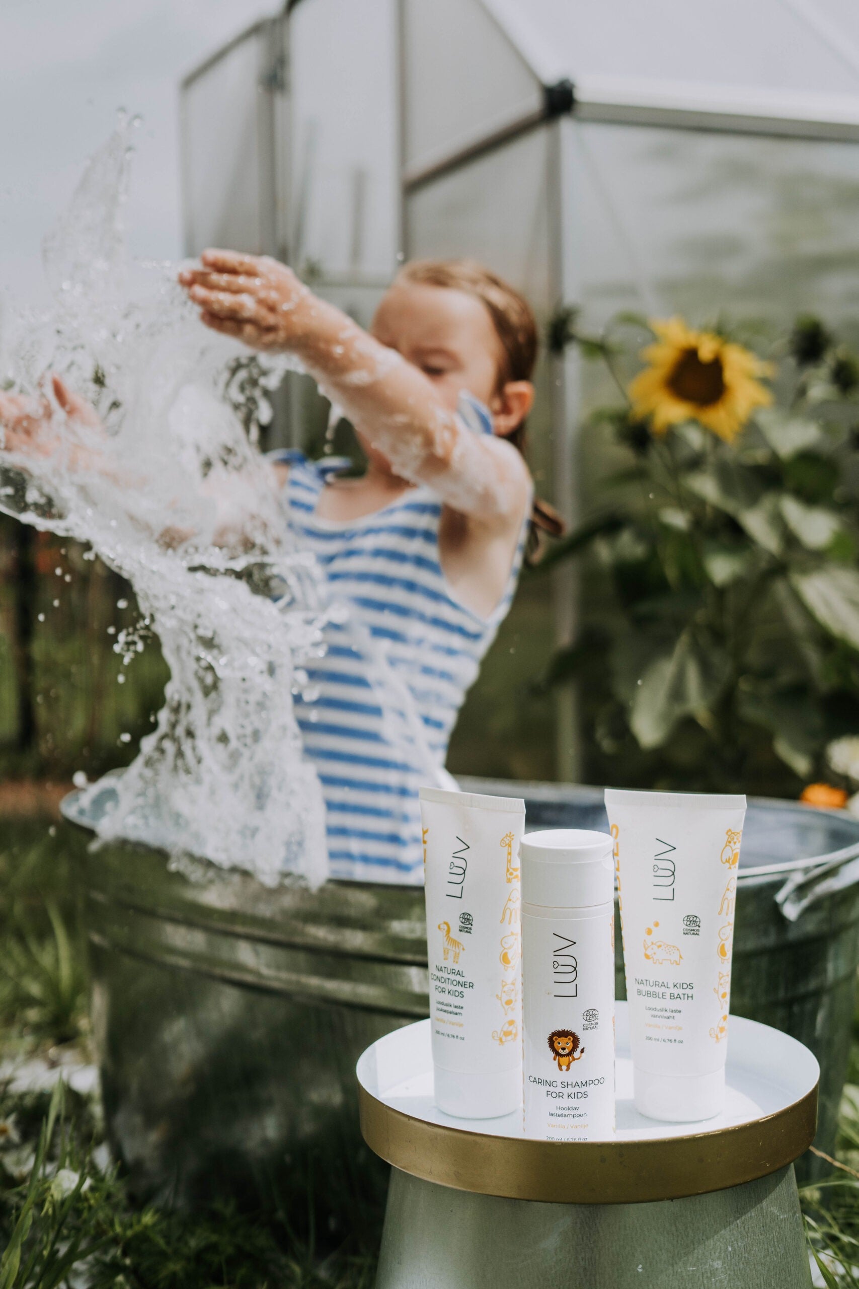 Bērnu kondicionieris Vanilla COSMOS, 200ml