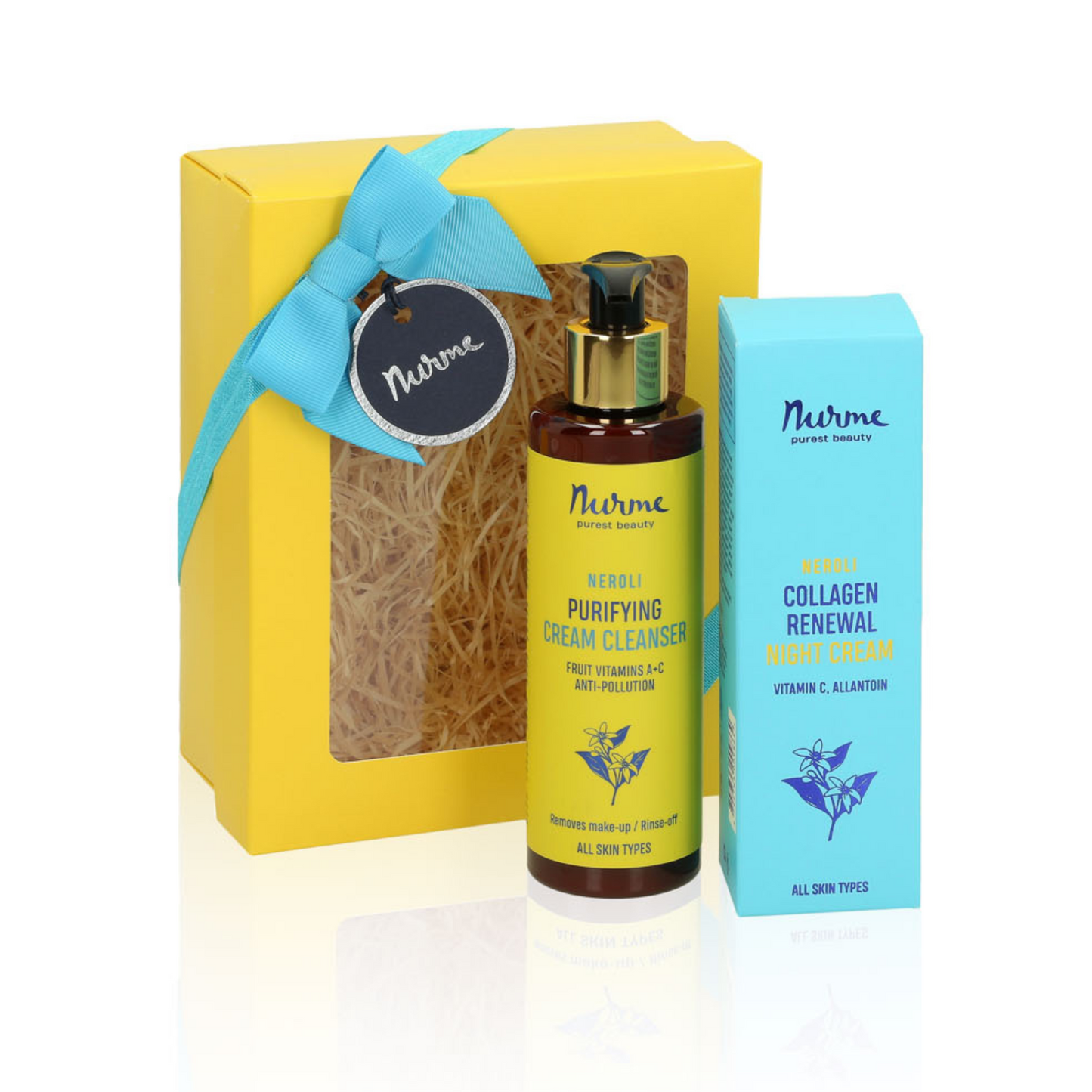 Dabīgais ādas kopšanas komplekts "Vakara rutīna"