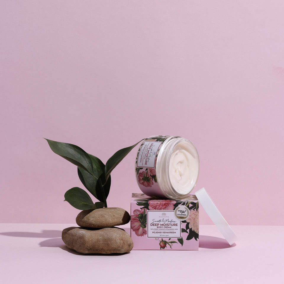 Peoniju ķermeņa krēms ar cidoniju ekstraktu - 350 ml