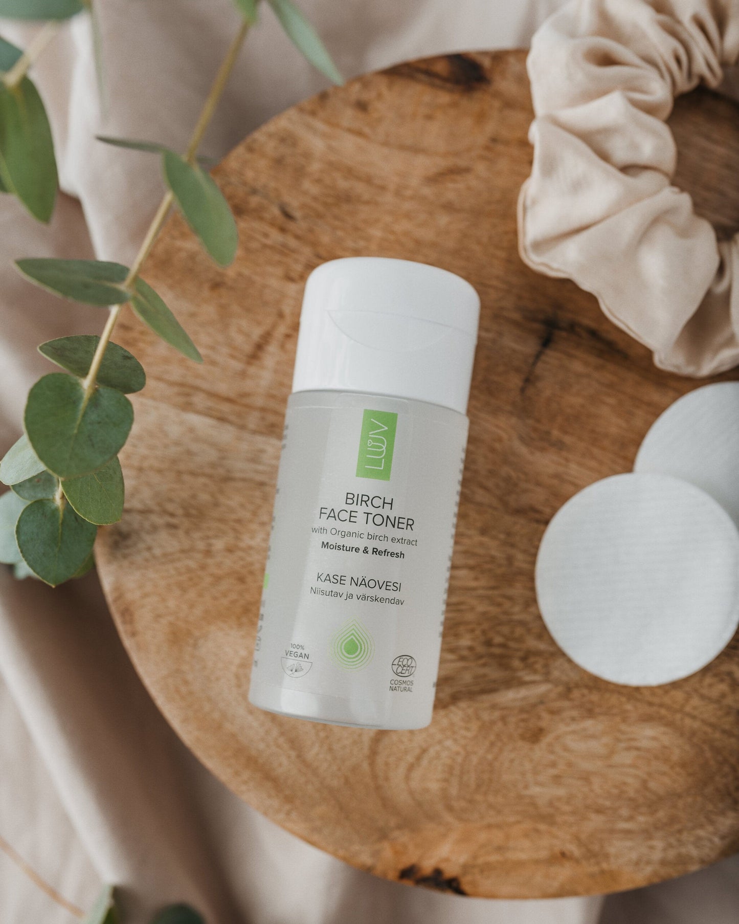 Bērza sejas toniks COSMOS, 120 ml