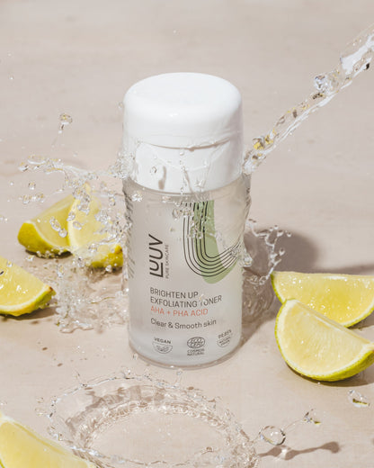 Pīlinga sejas toniks ar AHA + PHA skābi COSMOS, 120 ml