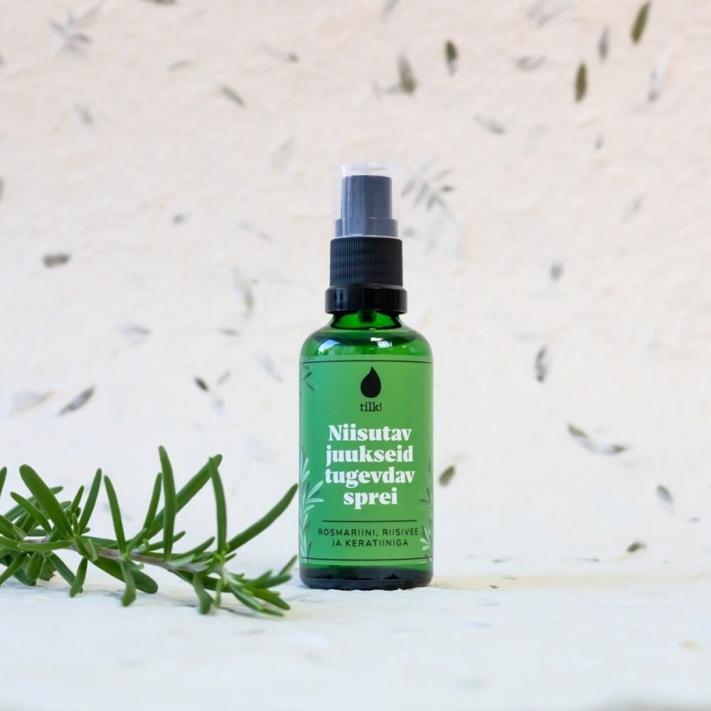 Mitrinoša un stiprinoša matu laka, 100 ml