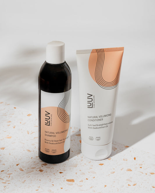 Dabīgais smiltsērkšķu šampūnu un kondicionieru komplekts