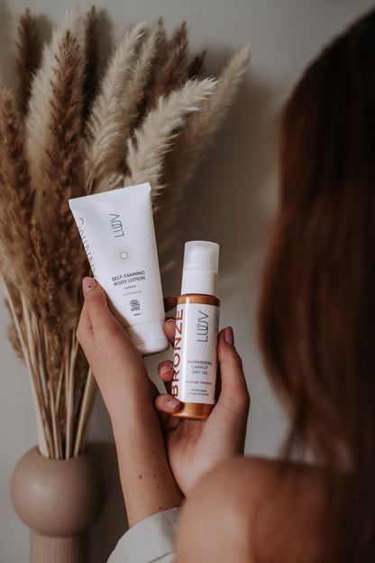 Mirdzoša burkānu sausā eļļa bronza, 100ml